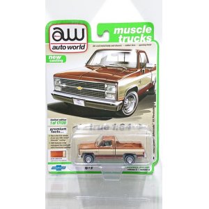 画像: auto world 1/64 1983 Chevy Silverado 10 Light Bronze / Almond