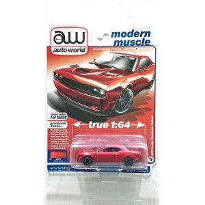 Tarmac Works 1/64 LB-WORKS Dodge Challenger SRT Hellcat White