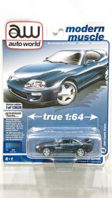 画像: auto world 1/64 1995 Toyota Supra Balt Blue