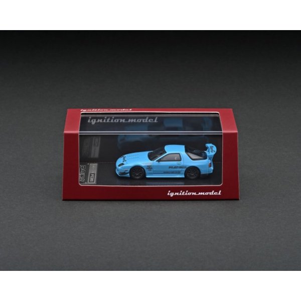 画像3: ignition model 1/64 Mazda RX-7 (FC3S) RE Amemiya Light Blue (3)