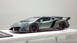 画像: EIDOLON 1/43 Lamborghini Veneno 2013 Geneva Motor Show 2013 Metallic Gray / Red Accent