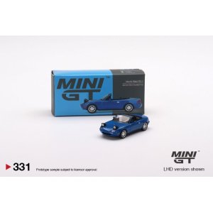 画像: MINI GT 1/64 Mazda Miata MX-5 (NA) Mariner Blue Headlight Up (LHD)