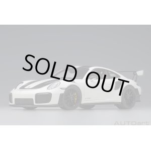 画像: AUTOart 1/18 Porsche 911 (991.2) GT2 RS Weissach Package (White)