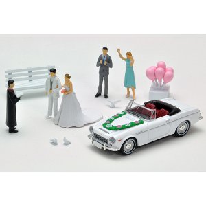 画像: TOMYTEC 1/64 Diorama Collection 64 #Car Snap 13a Wedding