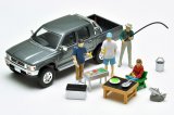 画像: TOMYTEC 1/64 Diorama Collection 64 #Car Snap 14a BBQ2 (with Toyota Hilux 4WD)