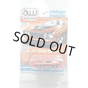 画像: auto world 1/64 1973 Ford Mustang Mach 1 Copper / Flat Black