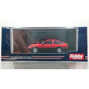 画像: Hobby JAPAN 1/64 Toyota Corolla Levin AE86 3-door GT APEX Red / Black Two-tone