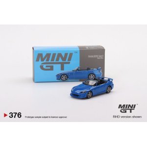 MINI GT 1/64 Honda S2000 (AP2) CR Apex Blue (LHD) - AXELLWORKS HOBBYTOWN