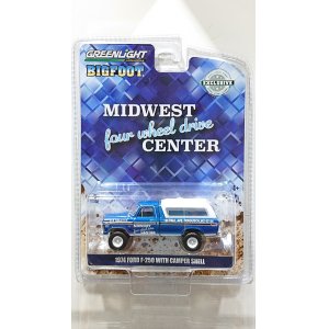 画像: GREEN LiGHT EXCLUSIVE 1/64 1974 Ford F-250 with Camper Shell - Midwest Four Wheel Drive Center