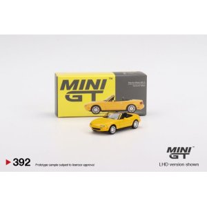 画像: MINI GT 1/64 Mazda Miata MX-5 (NA) Sunburst Yellow (LHD)