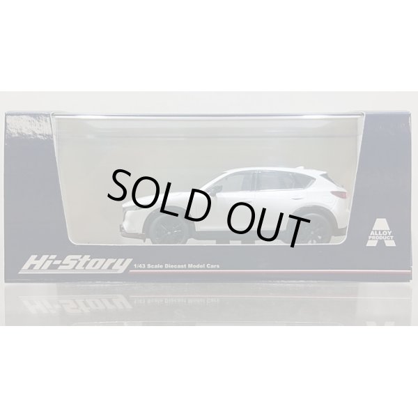 画像1: Hi Story 1/43 MAZDA CX-5 Sports Appearance (2021) Snowflake White Pearl Mica (1)