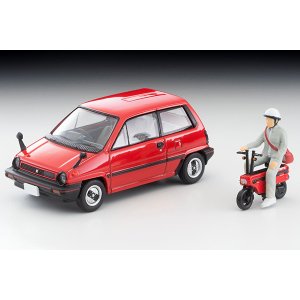 画像: TOMYTEC 1/64 Limited Vintage NEO Honda City R (Red) with Motocompo '81