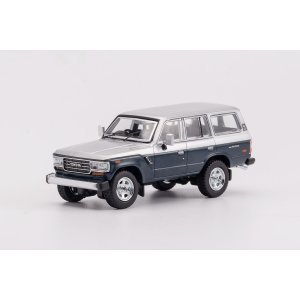 画像: Gaincorp Products 1/64 Toyota Land Cruiser 60 RHD Silver/Dark Blue