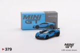 画像: MINI GT 1/64 Bugatti Chiron Pur Sport Blue (LHD)