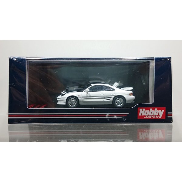 画像1: Hobby JAPAN 1/64 Toyota MR2 (SW20) GT-S 1996 / Open Headlight Super White II (1)