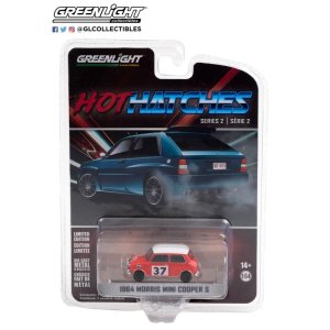 画像: GREEN LiGHT EXCLUSIVE 1/64 Hot Hatches Series 2 - 1964 Morris Mini Cooper S - 1964 Monte Carlo Rally #37