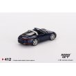 画像2: MINI GT 1/64 Porsche 911 Targa 4S Gentian Blue Metallic (RHD) (2)