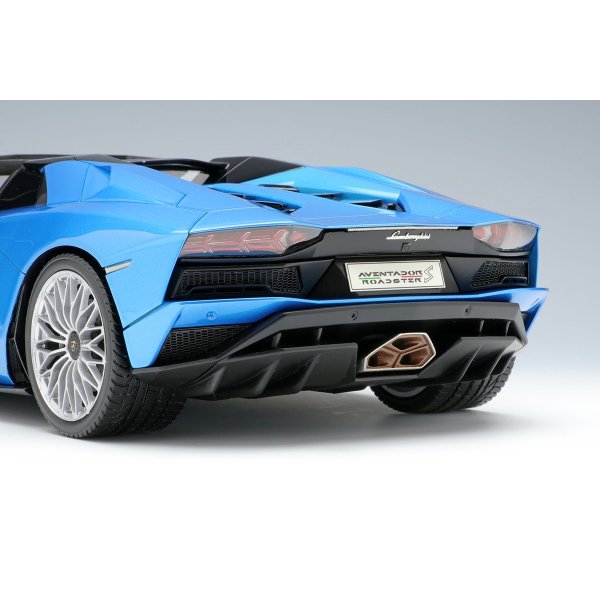 EIDOLON 1/18 Lamborghini Aventador S Roadster 2017 Blue Aegir Limited 80  pcs. - AXELLWORKS HOBBYTOWN