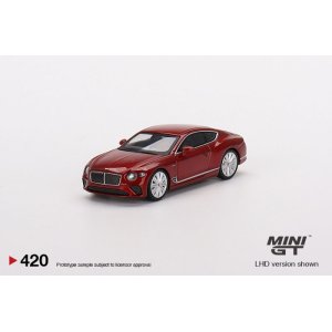 画像: MINI GT 1/64 Bentley Continental GT Speed 2022 Candy Red (RHD)