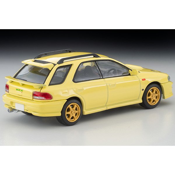 画像2: TOMYTEC 1/64 Limited Vintage NEO Impreza Pure Sports Wagon WRX STi Ver.VI (Yellow) '99 (2)