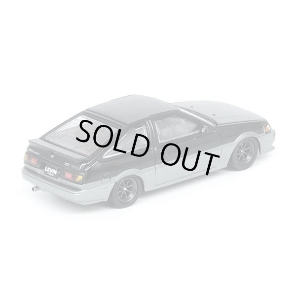 画像3: INNO Models 1/64 Toyota Corolla Levin AE86 Black / Gray (3)