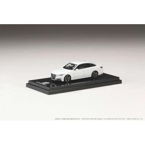 画像2: Hobby JAPAN 1/64 Toyota CROWN HYBRID 2.5 RS Limited White Pearl Crystal Shine (2)