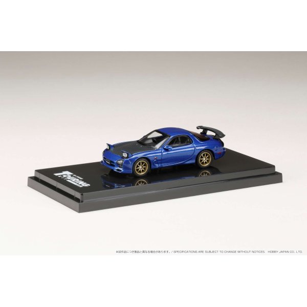 画像3: Hobby JAPAN 1/64 Enfini RX-7 FD3S (A Spec.) GT WING Innocent Blue Mica (3)