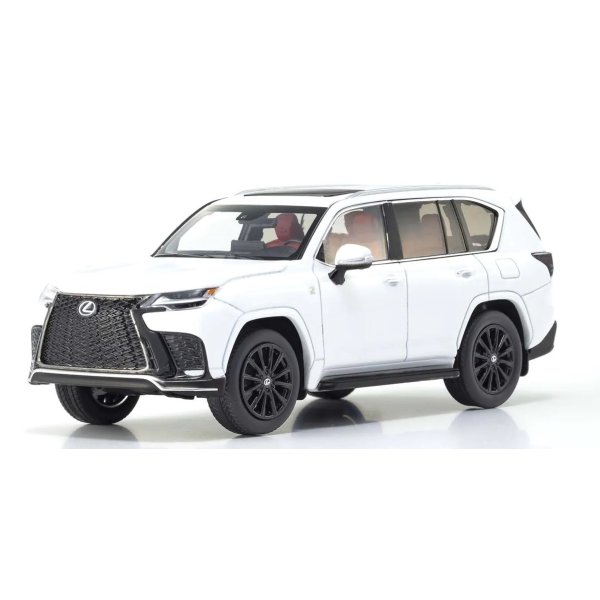 画像1: Kyosho Original 1/43 Lexus LX 600 F SPORT (White Nova GF/輸出専用車LHD) (1)