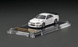 画像: ignition model 1/64 Nissan Skyline GT-R Mine's (R34) White