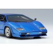 画像6: EIDOLON 1/43 Lamborghini Countach LP5000 QV 1988 Metallic Blue Limited 50 pcs. (6)