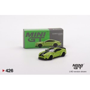 画像: MINI GT 1/64 LB WORKS Ford Mustang Glover Lime (LHD)