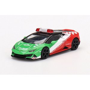 画像: MINI GT 1/64 Lamborghini Huracán EVO Bologna Airport 2020 Follow Me Car (LHD)