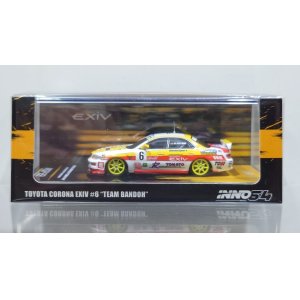 画像: INNO Models 1/64 Toyota Corona EXiV #6 `TEAM BANDOH` Macau Gear Race 1997 マカオグランプリ 2022 限定モデル