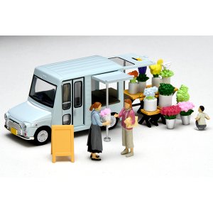 画像: TOMYTEC 1/64 Diorama Collection 64 # Car Snap 17a Flower Shop