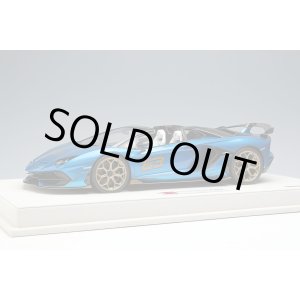 画像: EIDOLON 1/18 Lamborghini Aventador SVJ 63 Roadster 2019 Blu Urano Limited 63 pcs.