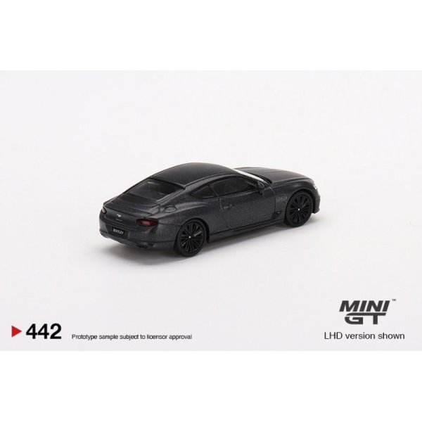 画像2: MINI GT 1/64 Bentley Continental GT Speed 2022 Anthracite Satin (LHD) (2)