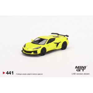 画像: MINI GT 1/64 Chevrolet Corvette Z06 2023 Accelerate Yellow (LHD)