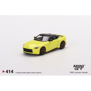 画像: MINI GT 1/64 Nissan Z Protospec 2023 Ikazuchi Yellow (RHD)