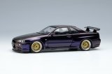 画像: EIDOLON 1/43 Nissan Skyline GT-R (BNR34) V-spec II 2000 (BBS LM Wheel) Midnight Purple 3