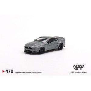 画像: MINI GT 1/64 LB WORKS Ford Mustang GT Gray (LHD)