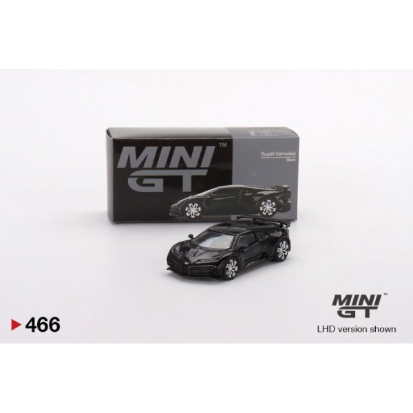 画像1: MINI GT 1/64 Bugatti Centodieci Black (LHD) (1)