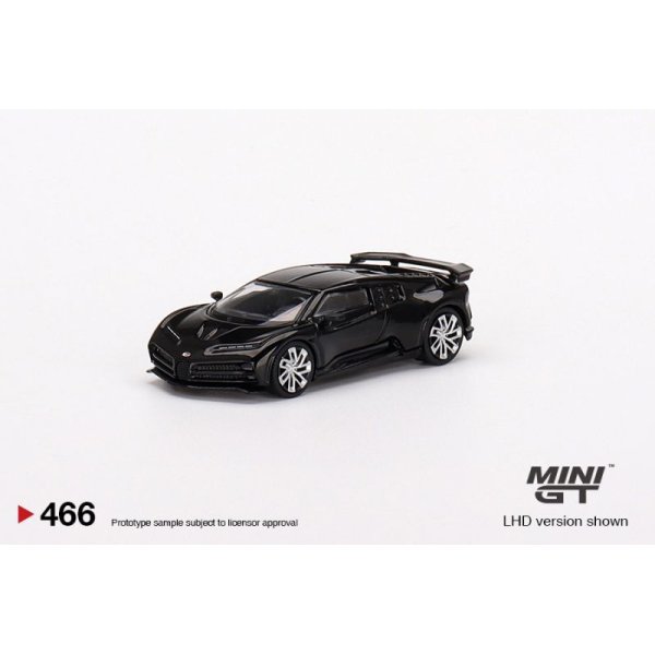 画像2: MINI GT 1/64 Bugatti Centodieci Black (LHD) (2)