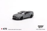 画像: MINI GT 1/64 LB WORKS Ford Mustang GT Gray (RHD)