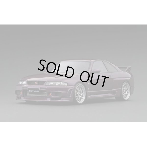 画像1: ignition model 1/18 Nissan Skyline GT-R (BCNR33) Midnight Purple (1)