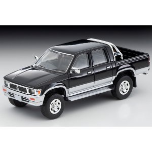 画像: TOMYTEC 1/64 Limited Vintage NEO Toyota Hilux 4WD Pickup Double Cab SSR-X オプション装着車 Vehicle (Black / Silver) '95