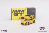 画像: MINI GT 1/64 Porsche 911 Turbo S Racing Yellow (RHD)