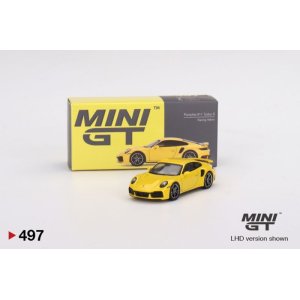 画像: MINI GT 1/64 Porsche 911 Turbo S Racing Yellow (RHD)