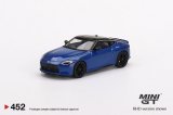 画像: MINI GT 1/64 Nissan Fairlady Z Version ST 2023 Seiran Blue (RHD)