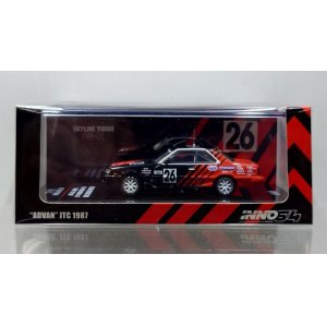 画像: INNO Models 1/64 NISSAN Skyline 2000 Turbo RS-X (DR30) #26 "ADVAN" JTCC 1987 Kenji Takahashi / Takao Wada