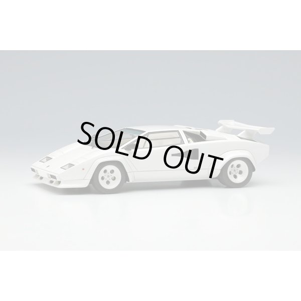 画像1: EIDOLON 1/43 Lamborghini Countach LP5000S 1982 with Rear wing Pearl White (1)